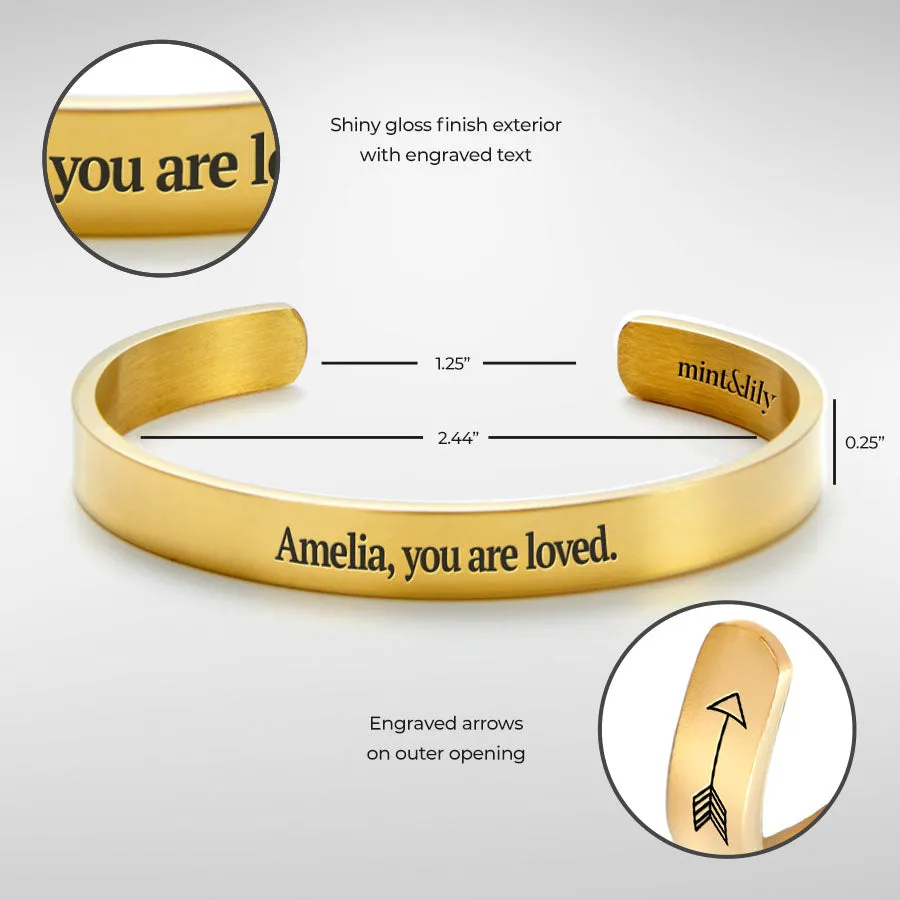 Customize Your Personalizable Cuff Bracelet