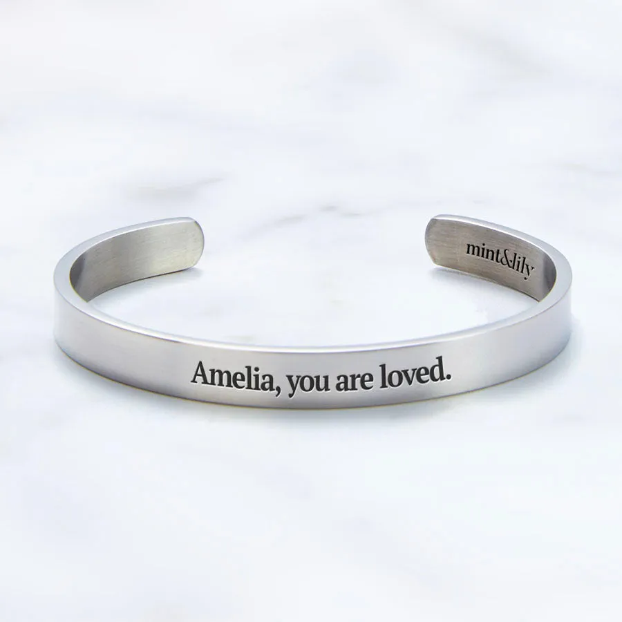 Customize Your Personalizable Cuff Bracelet