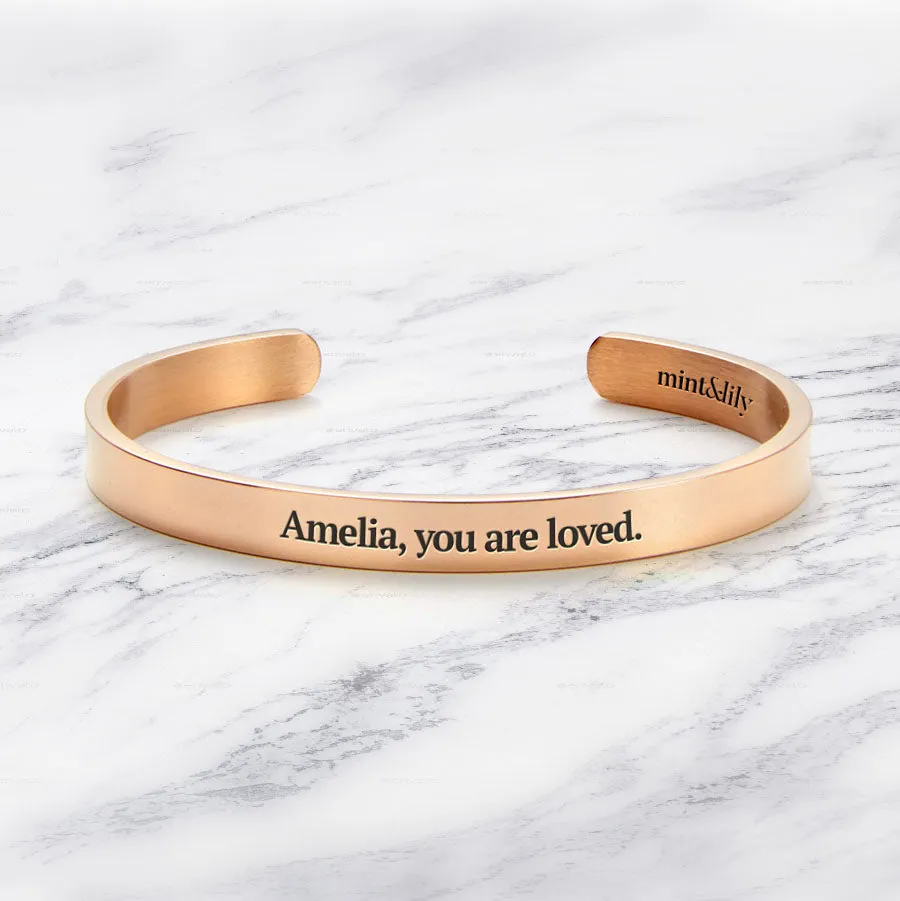 Customize Your Personalizable Cuff Bracelet