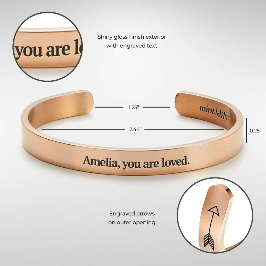 Customize Your Personalizable Cuff Bracelet