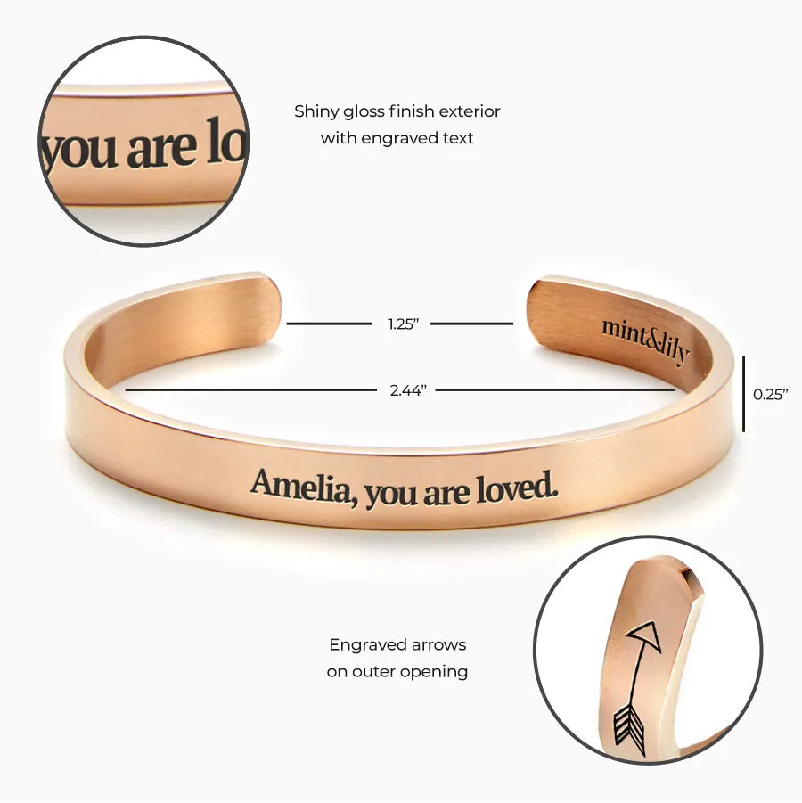 Customize Your Personalizable Cuff Bracelet