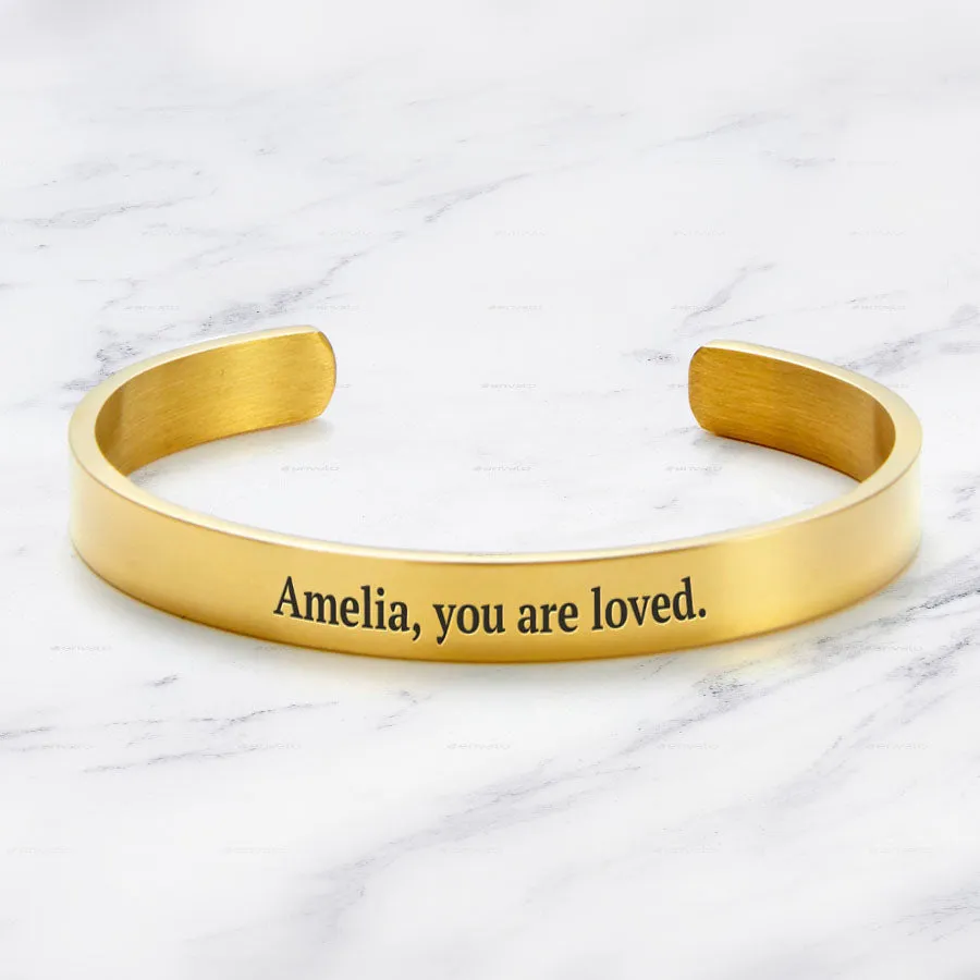 Customize Your Personalizable Cuff Bracelet