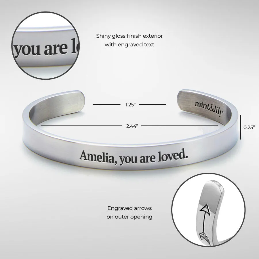 Customize Your Personalizable Cuff Bracelet