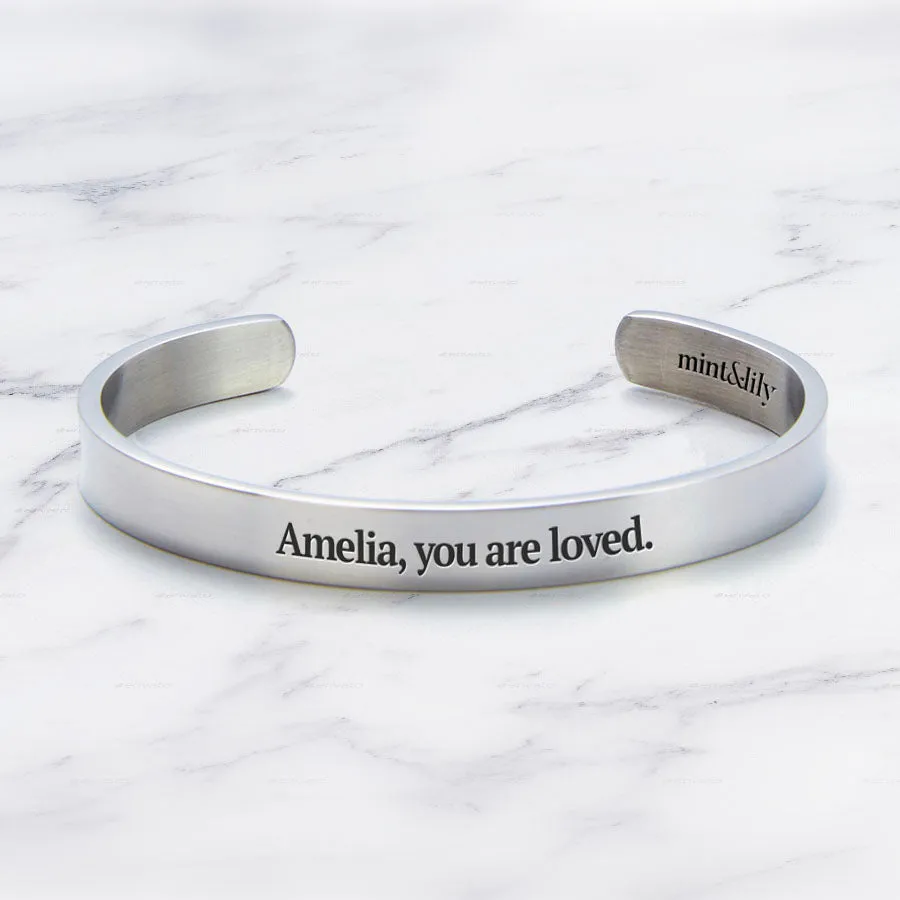 Customize Your Personalizable Cuff Bracelet