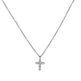 DIAMOND CROSS NECKLACE