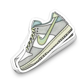 Dunk Low "Trout Photon" Sneaker Sticker