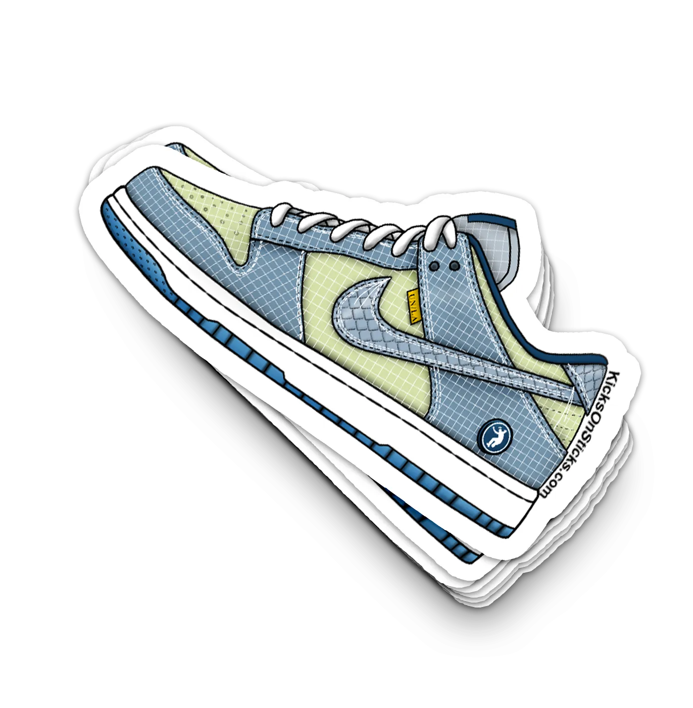 Dunk Low "Union Pistachio" Sneaker Sticker