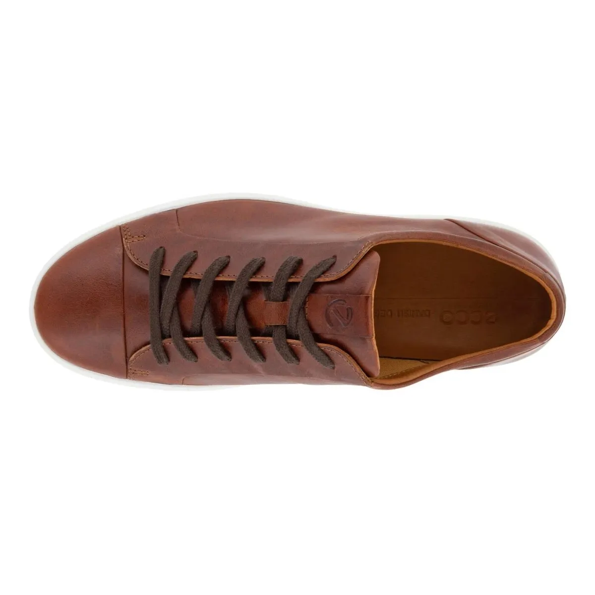 Ecco Men's Soft 7 City Sneaker Cognac