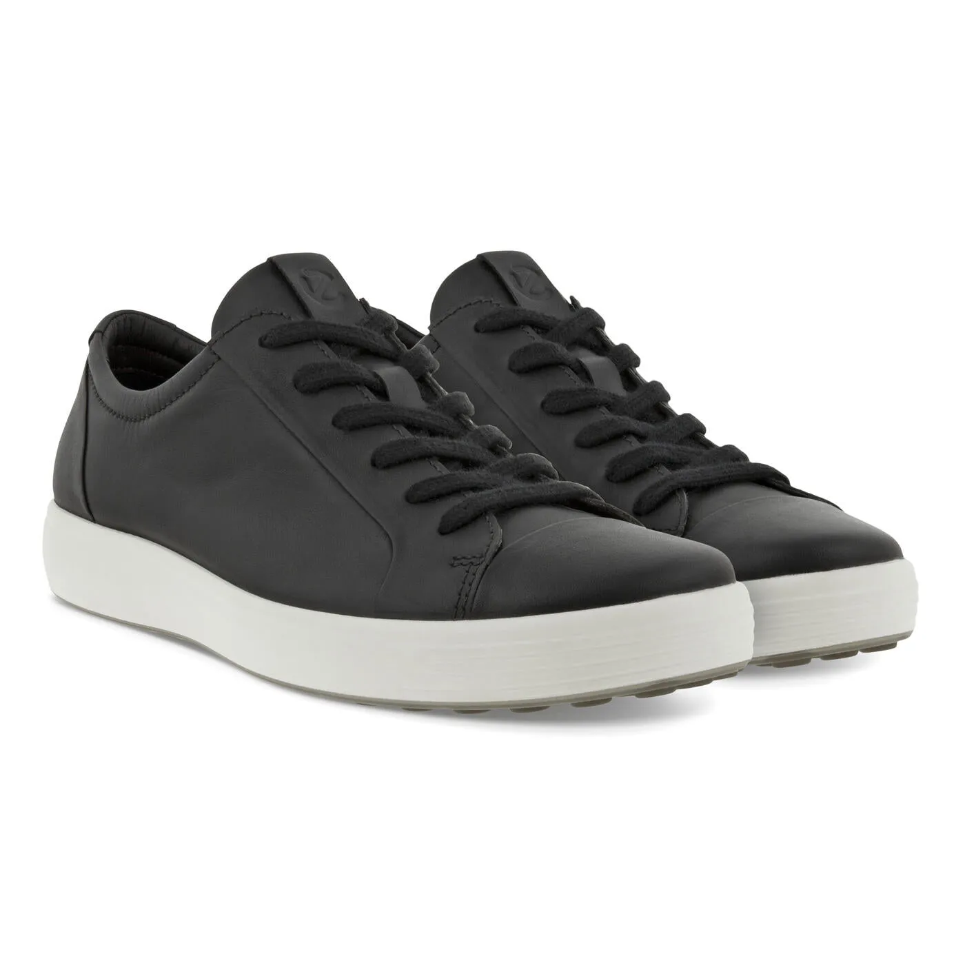 Ecco Men's Soft 7 City Sneaker in Black