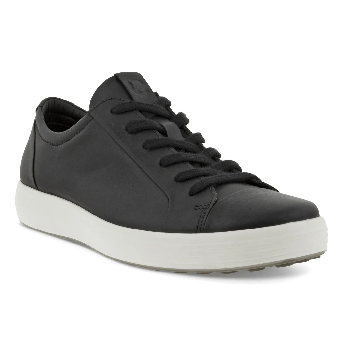 Ecco Men's Soft 7 City Sneaker in Black