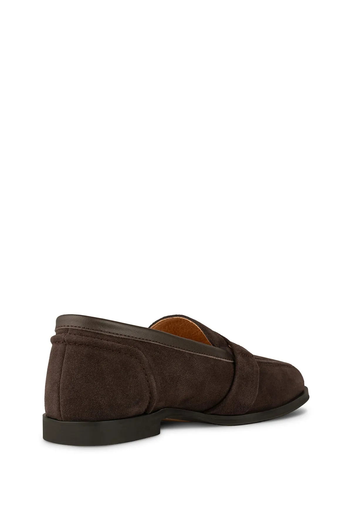 Erika Saddle Loafer Chocolate