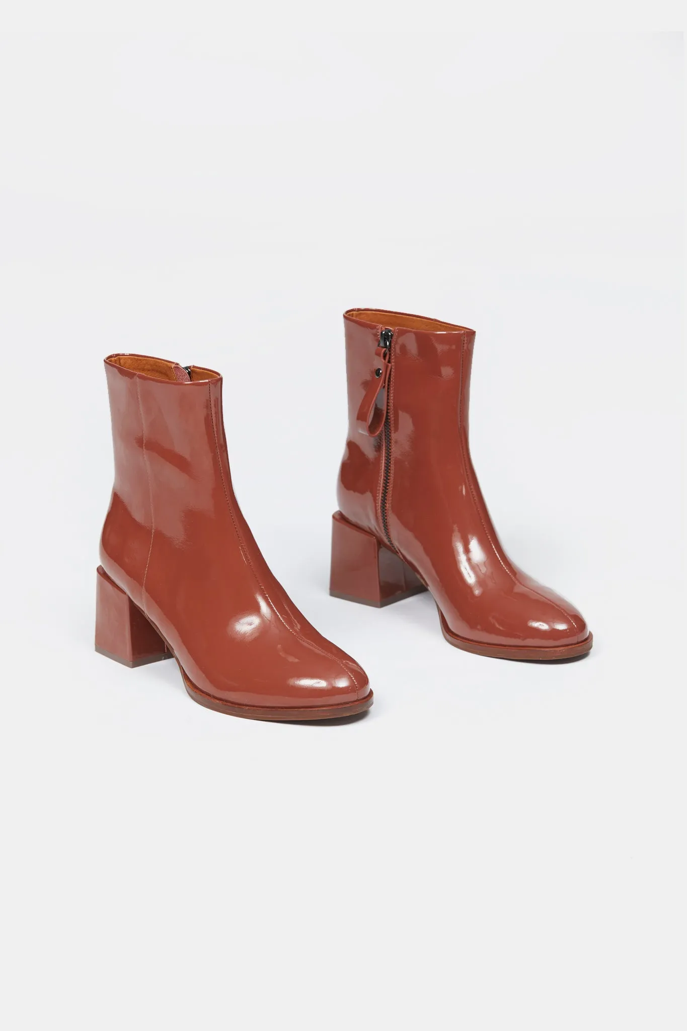 Ett Ankle Boot Rust