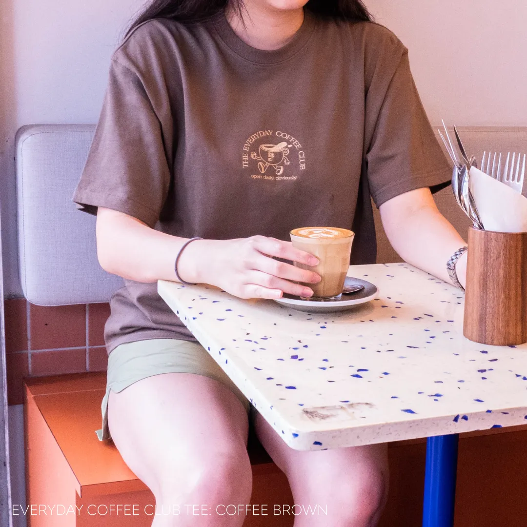 Everyday Coffee Club Tee (B&W)