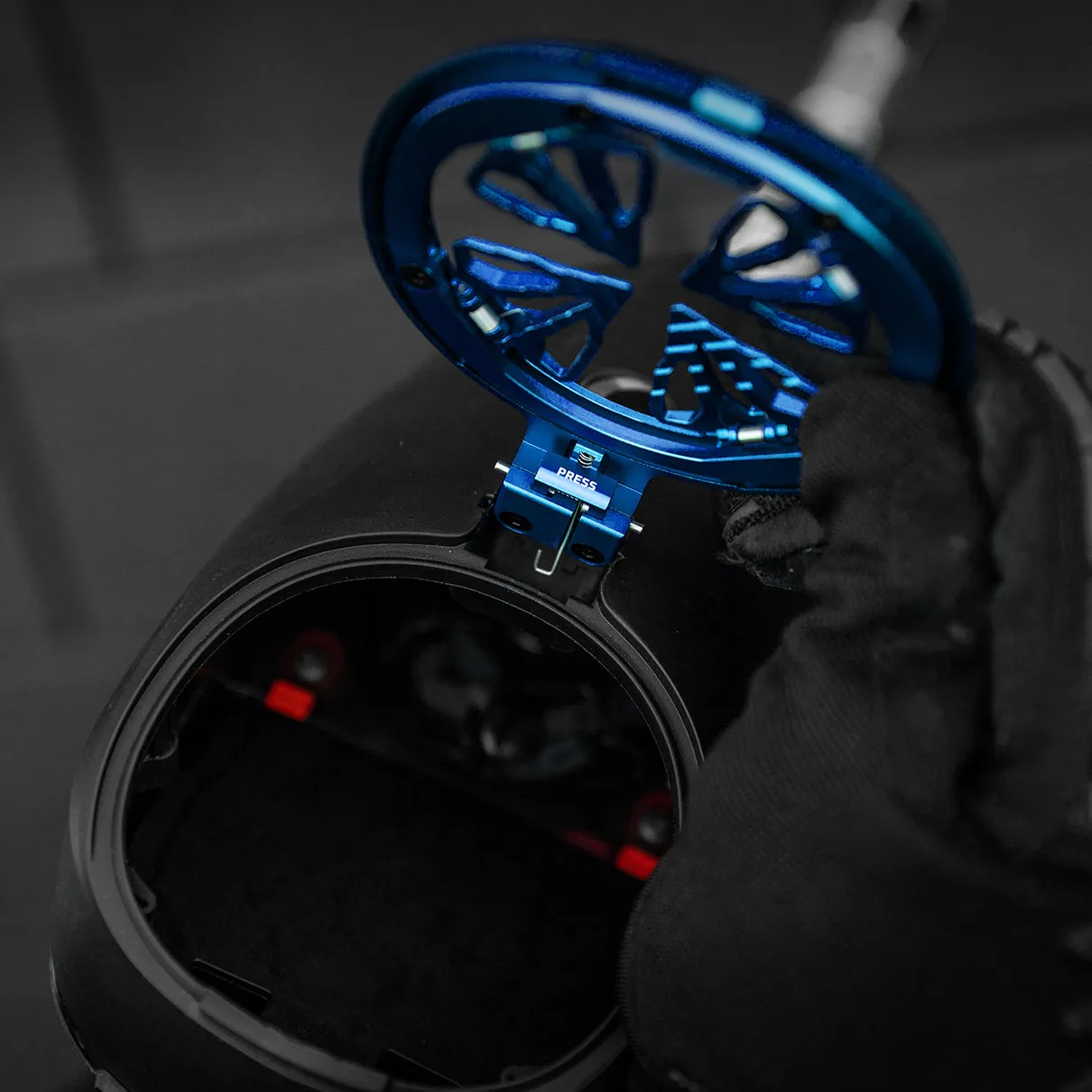 EVO "R2" Metal Speed Feed - Blue