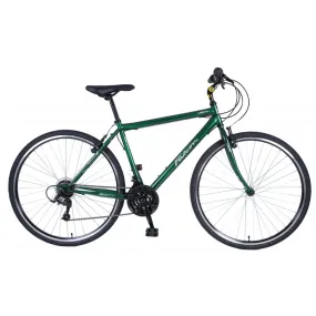 Falcon Urban 700c Men's Hybrid Bike - Emerald Green