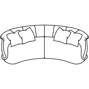 First Lady Sofa - 6100