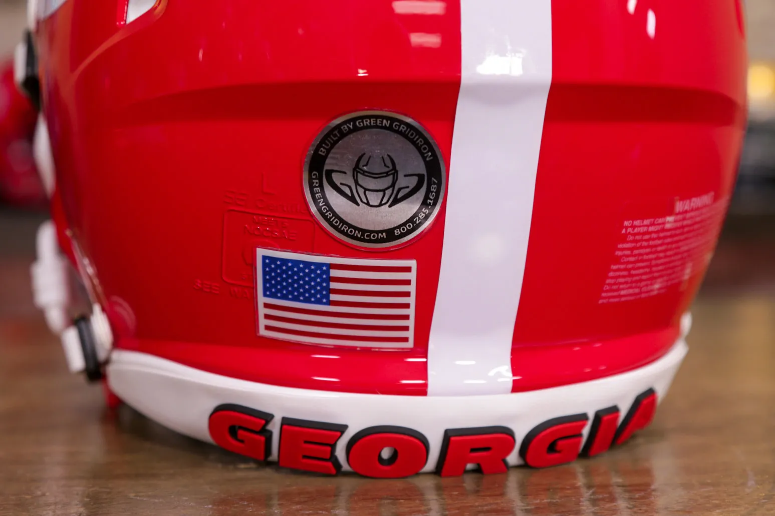 Georgia Bulldogs Riddell Speed Authentic Helmet - GG Edition 00270