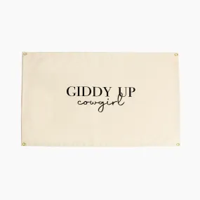 Giddy Up Cowgirl Wall Hanging