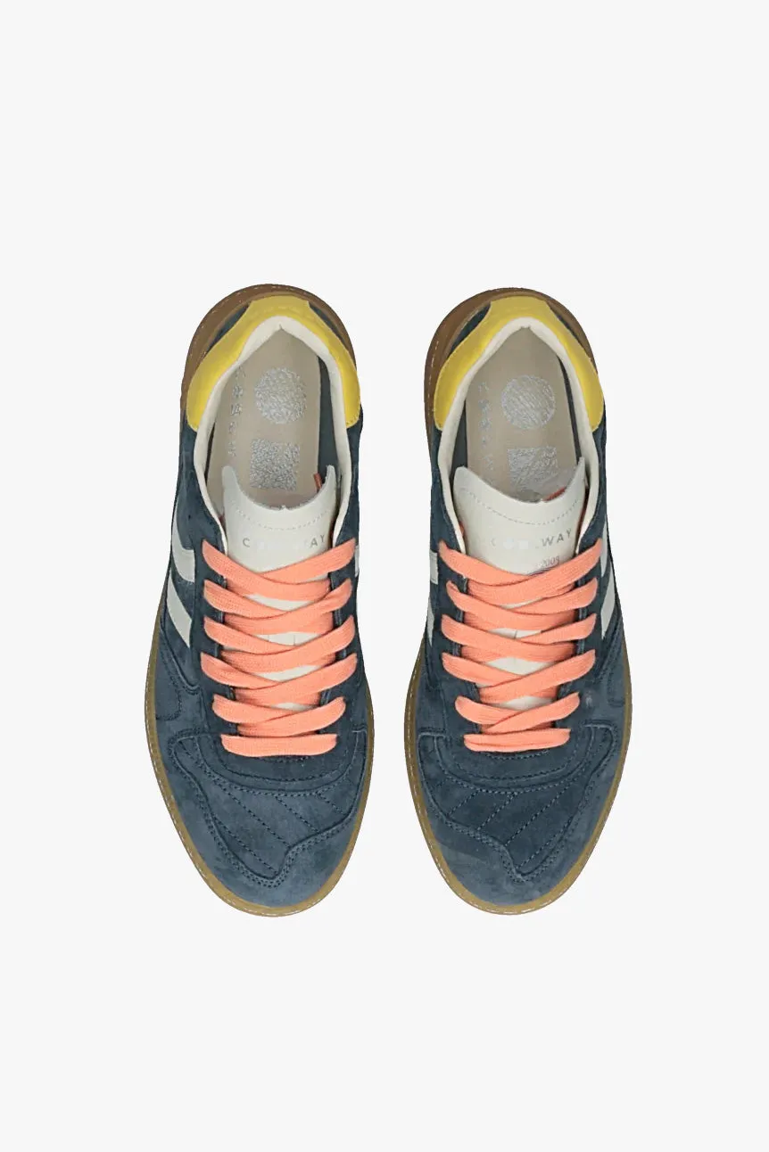 Goal Sneakers Indigo Blue