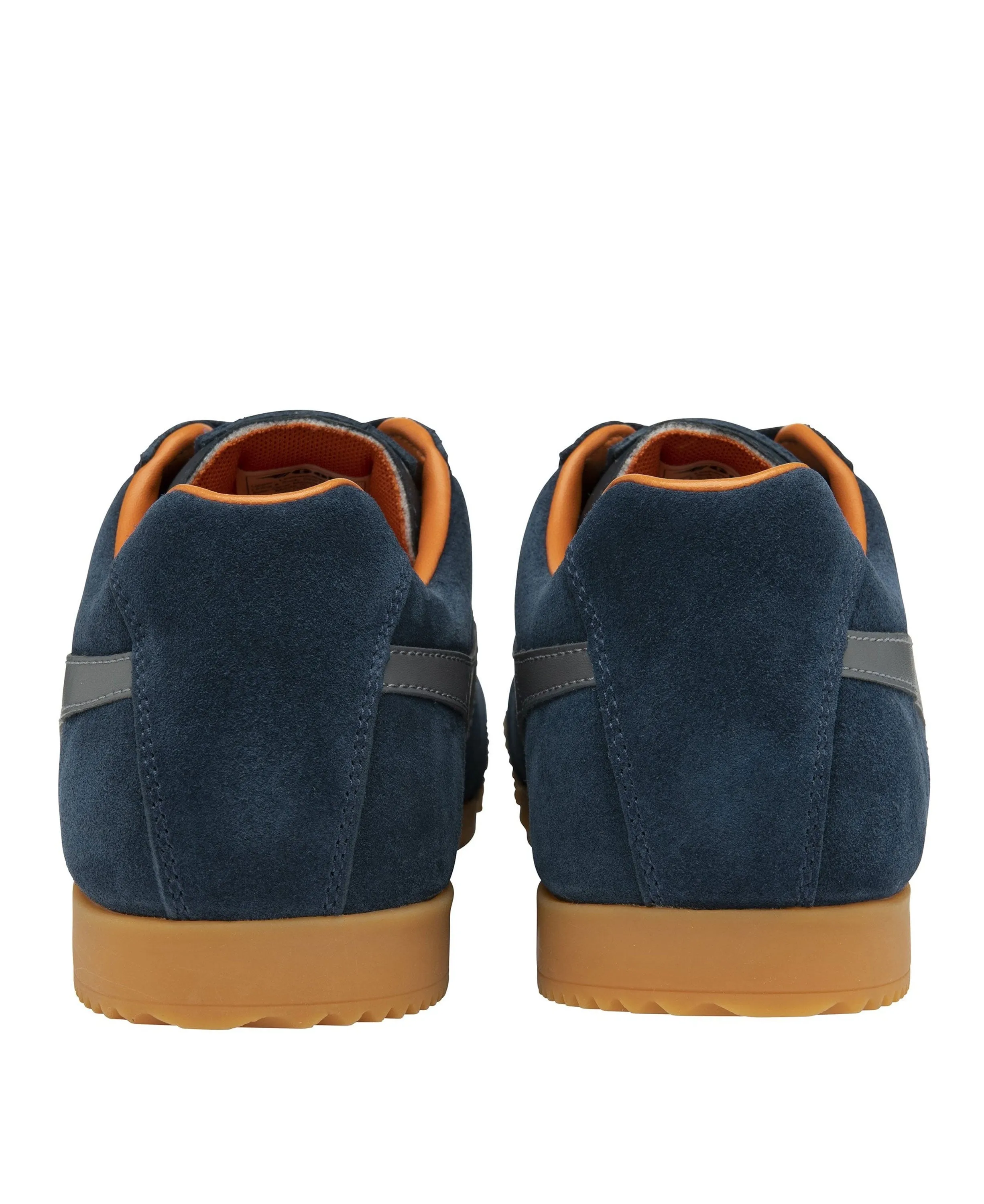 Harrier Suede Trainer - Navy/Ash/Moody Orange