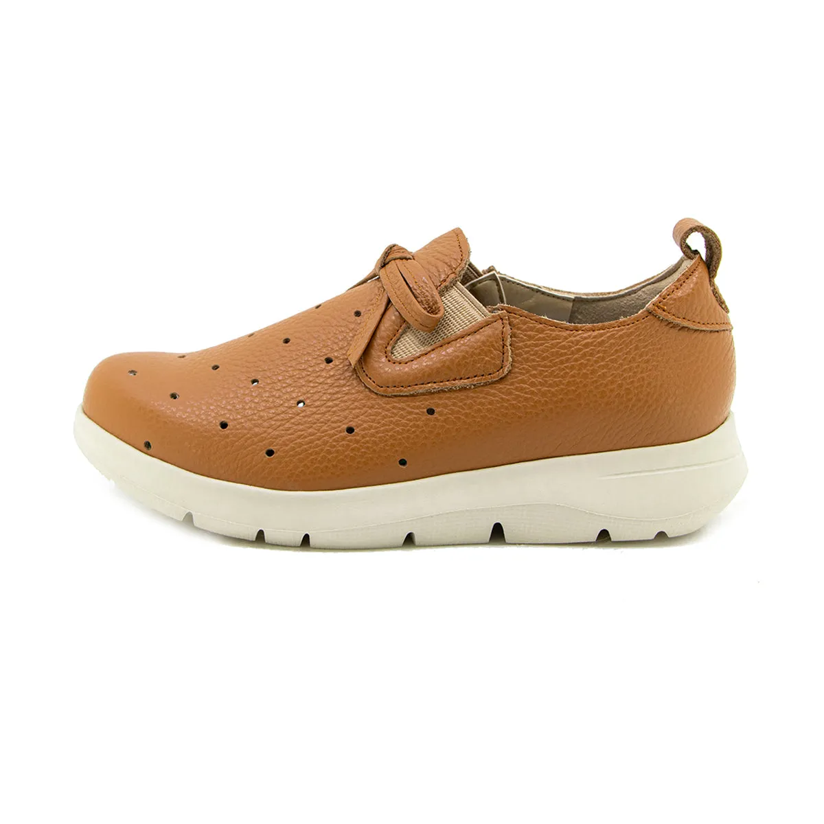 Haruki Camel Ultra light Stretch Soft Sneakers