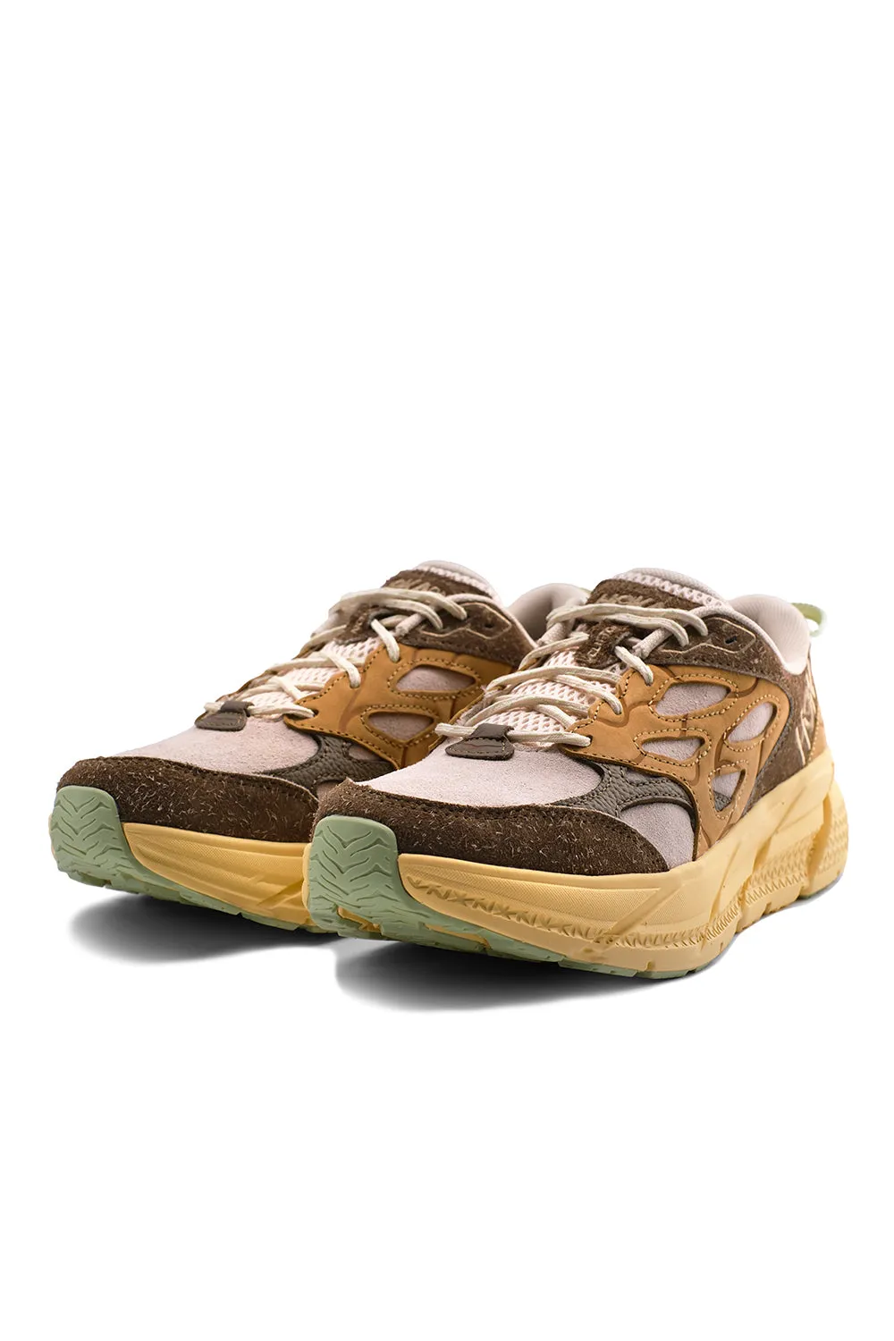 Hoka U Clifton L Suede TP 'Oat Milk/Pollen'