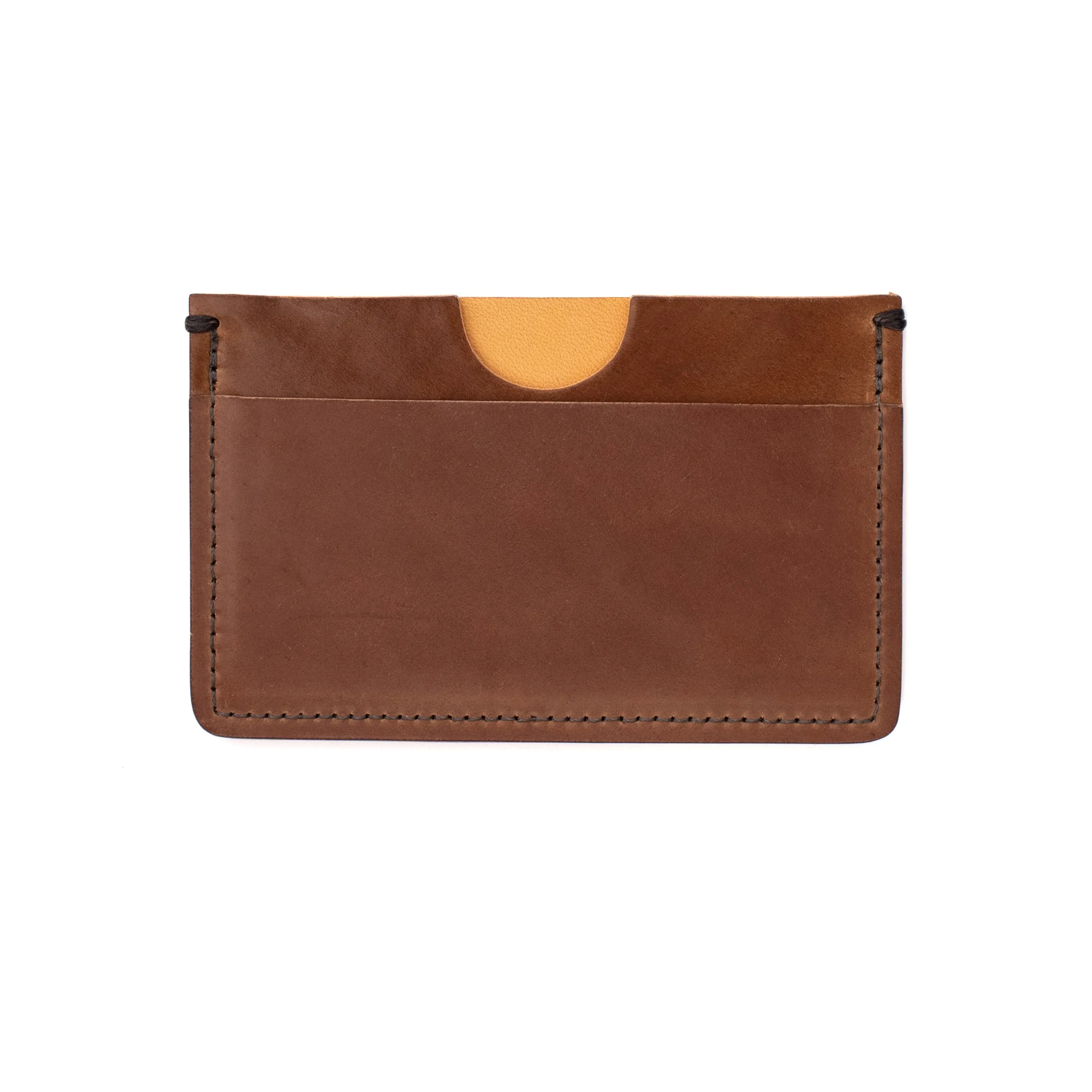 Houghton Card Holder - Bourbon Horween Shell Cordovan