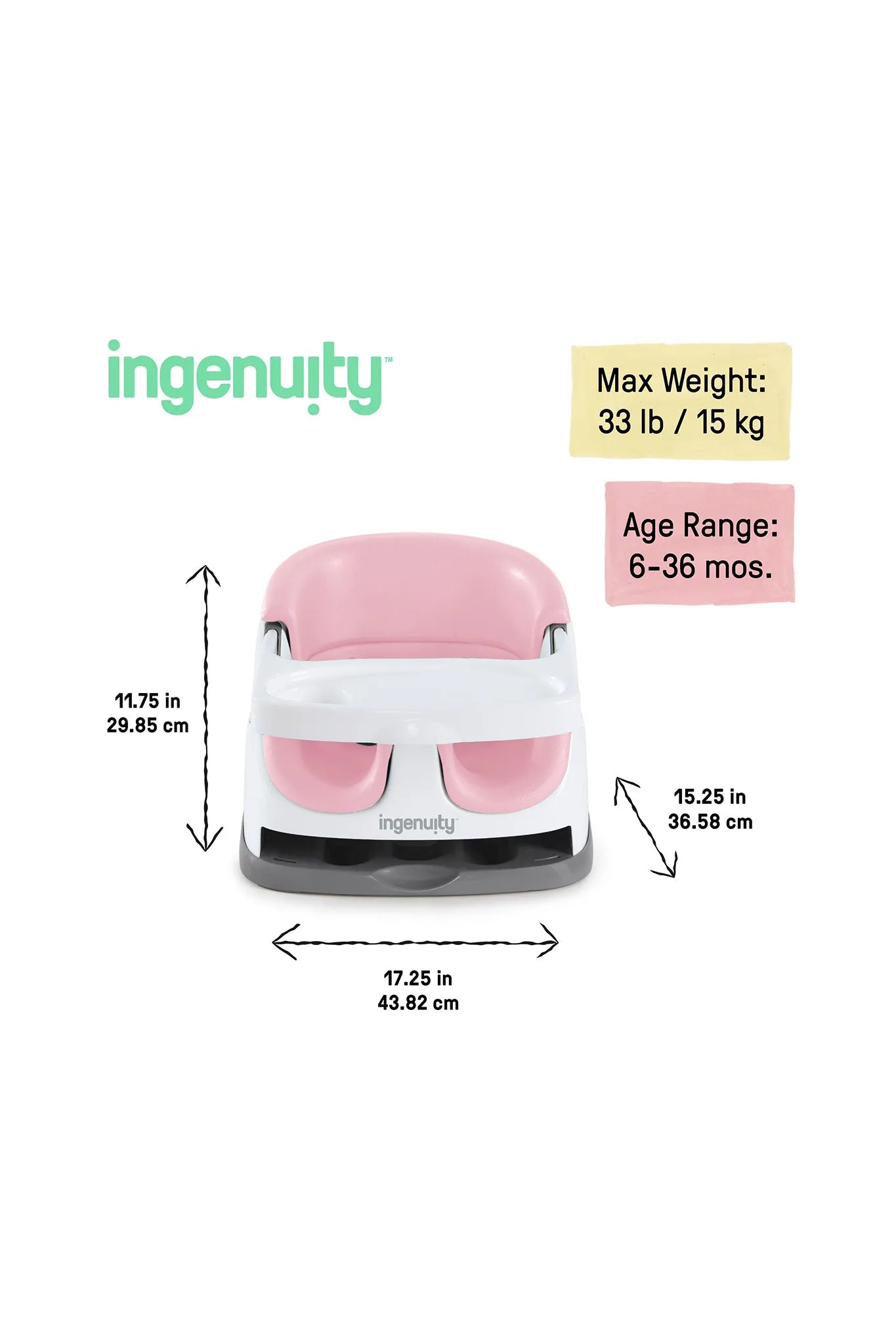 Ingenuity Baby Base 2-in-1 Seat