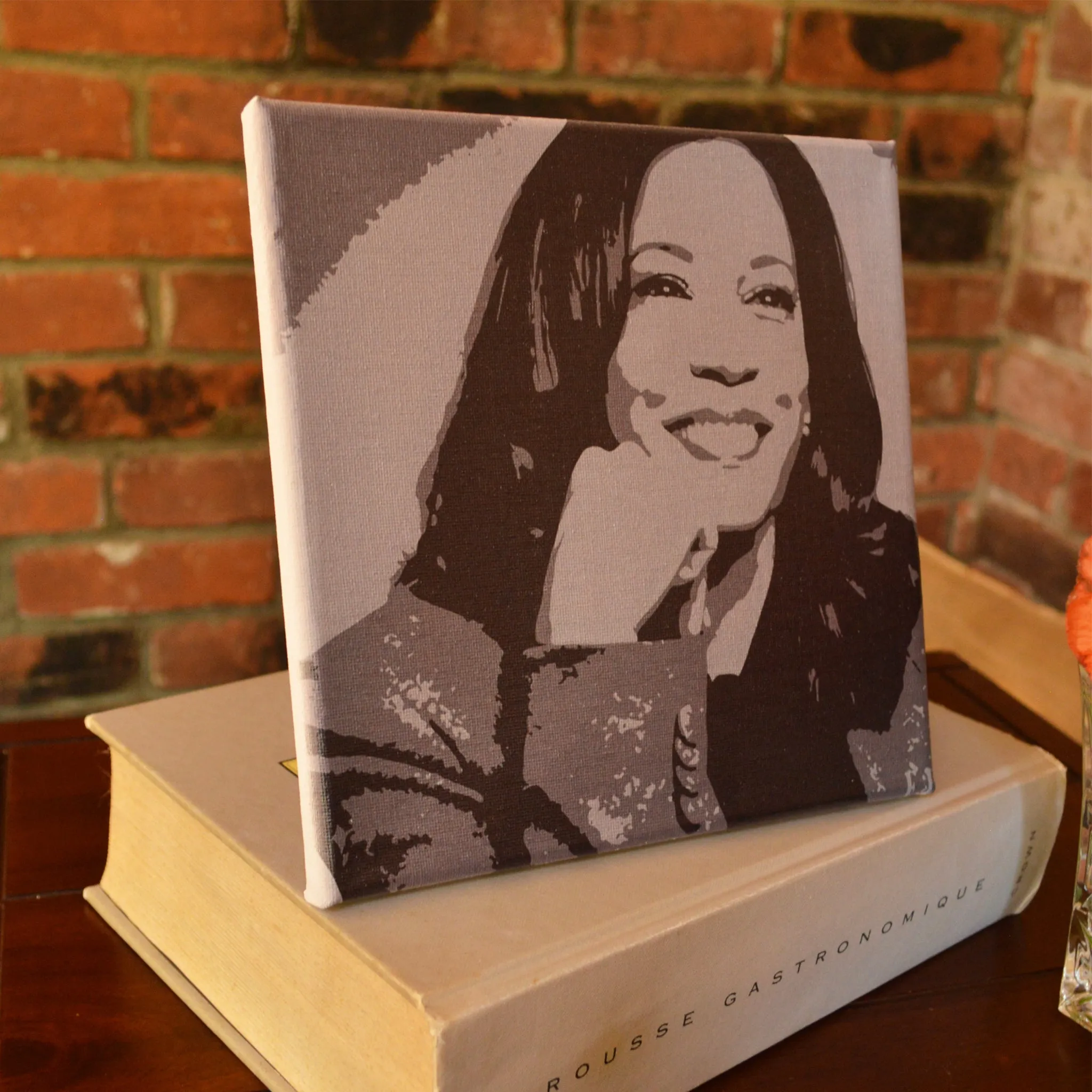 Kamala Harris Portrait Canvas Print