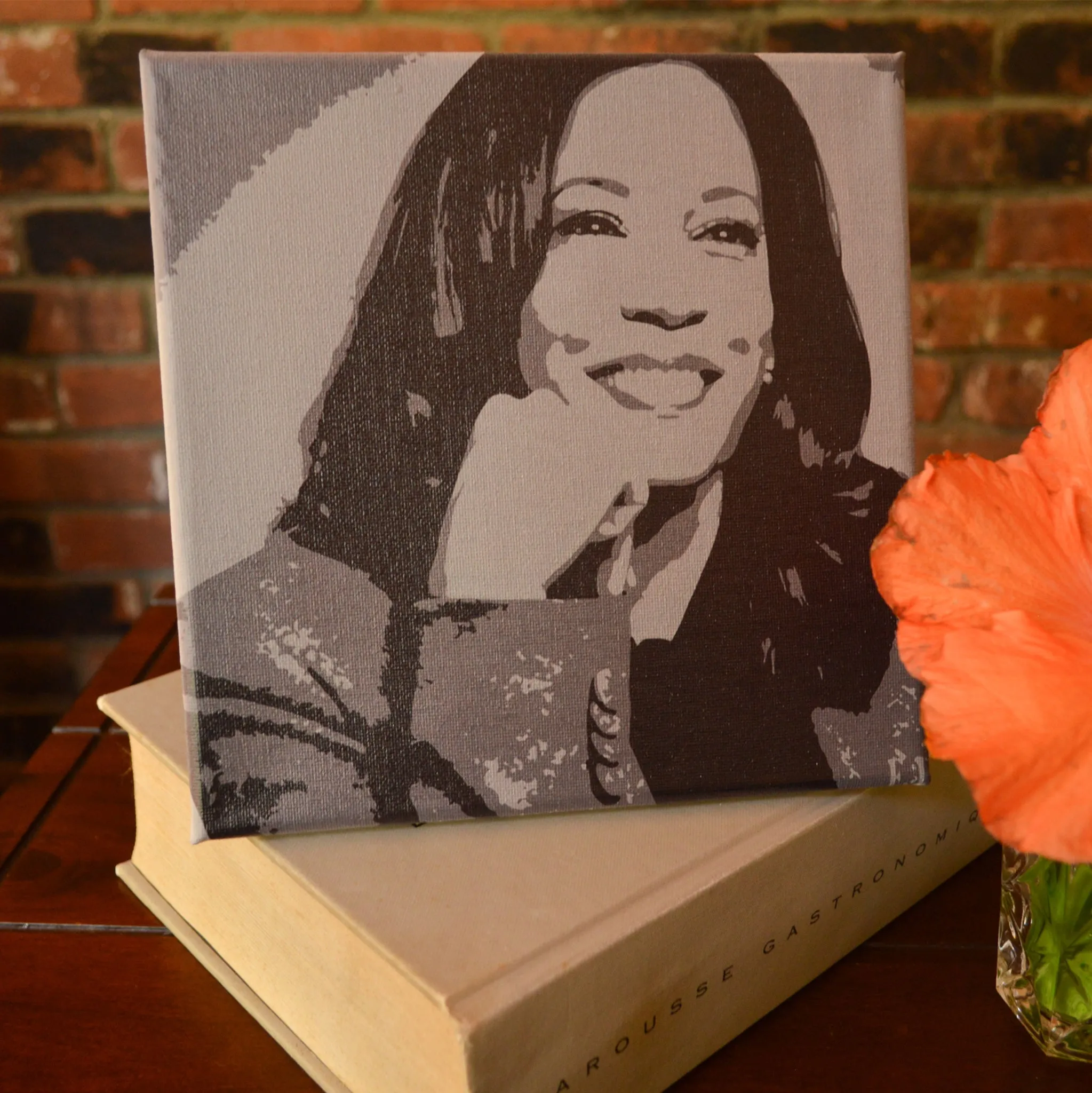 Kamala Harris Portrait Canvas Print