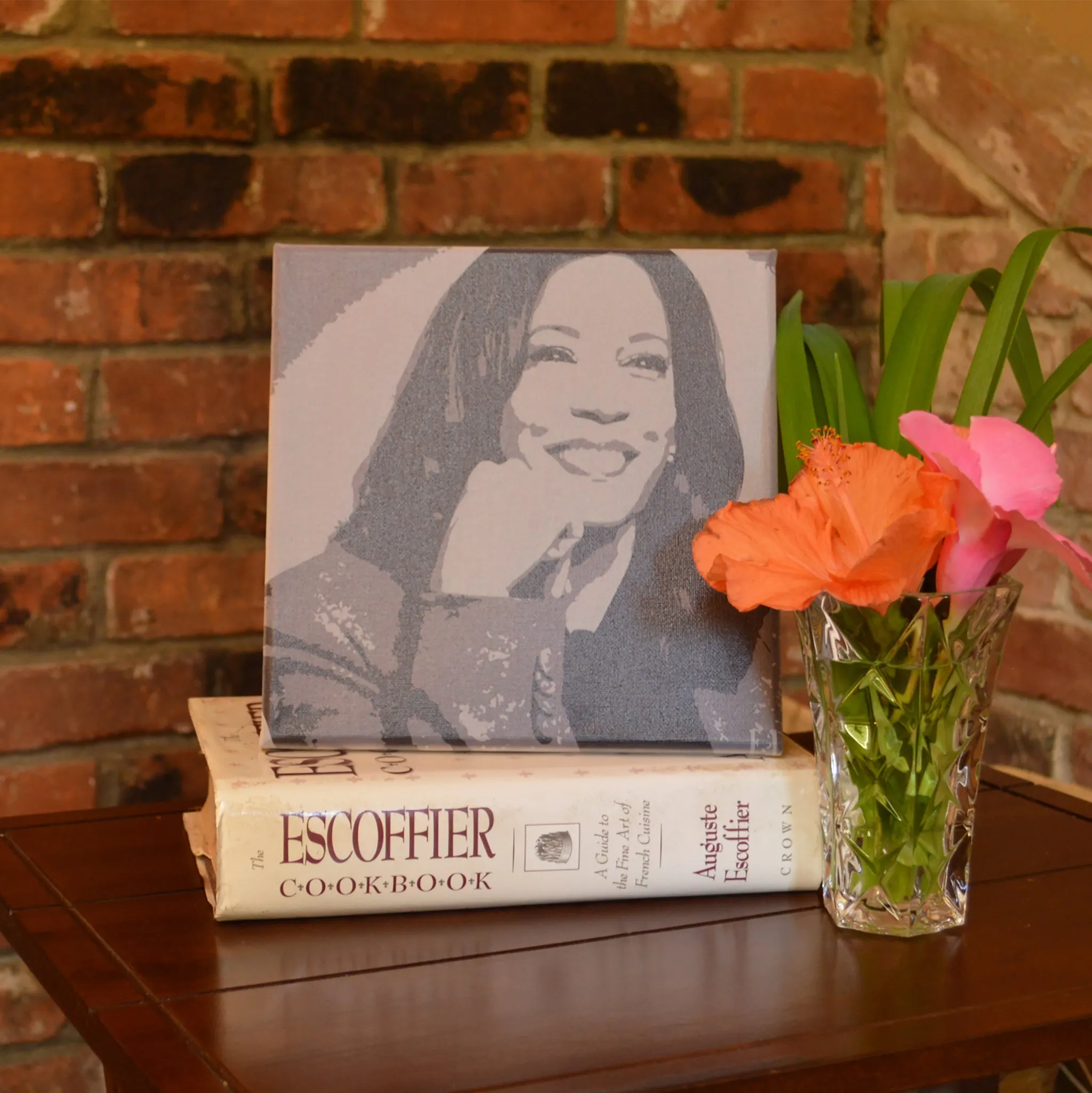 Kamala Harris Portrait Canvas Print