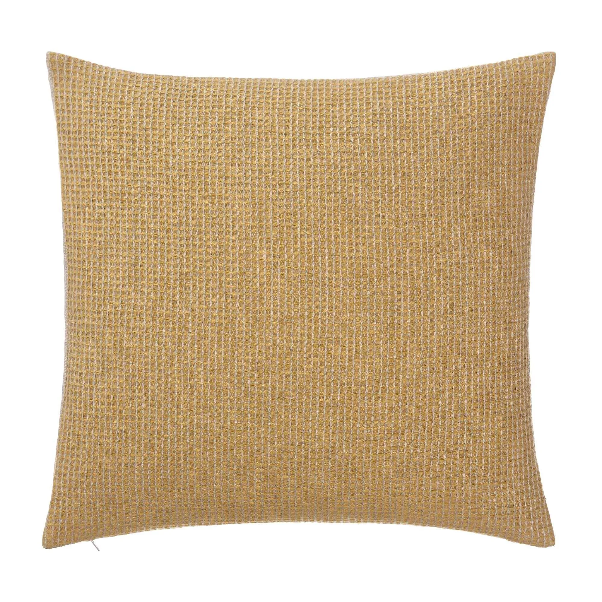 Kovai european linen Blanket [Bright mustard/Natural]