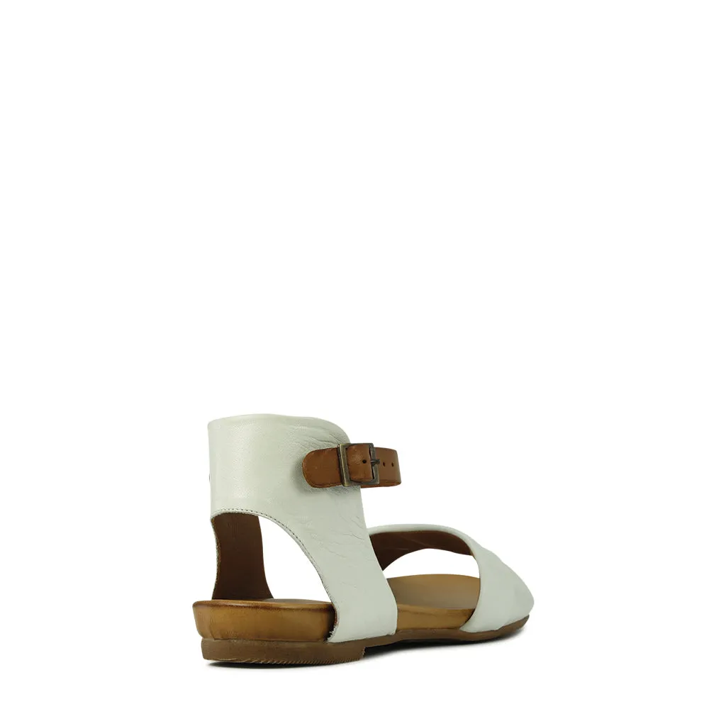 Larnia Leather Ankle Strap Sandals