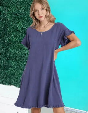 Linen Swing Dress