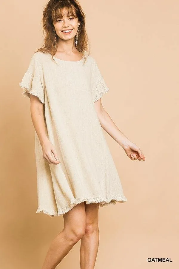 Linen Swing Dress