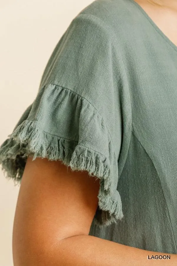 Linen Swing Dress