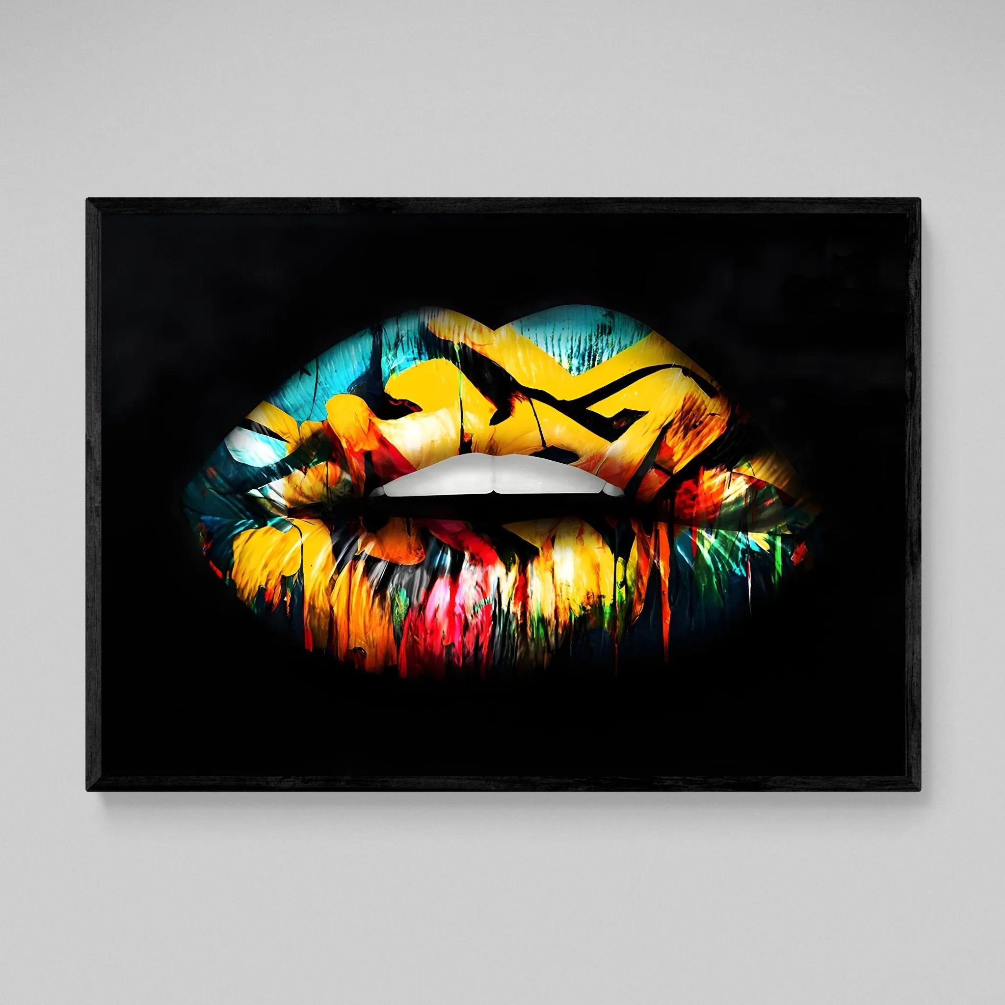 Lips Canvas Painting