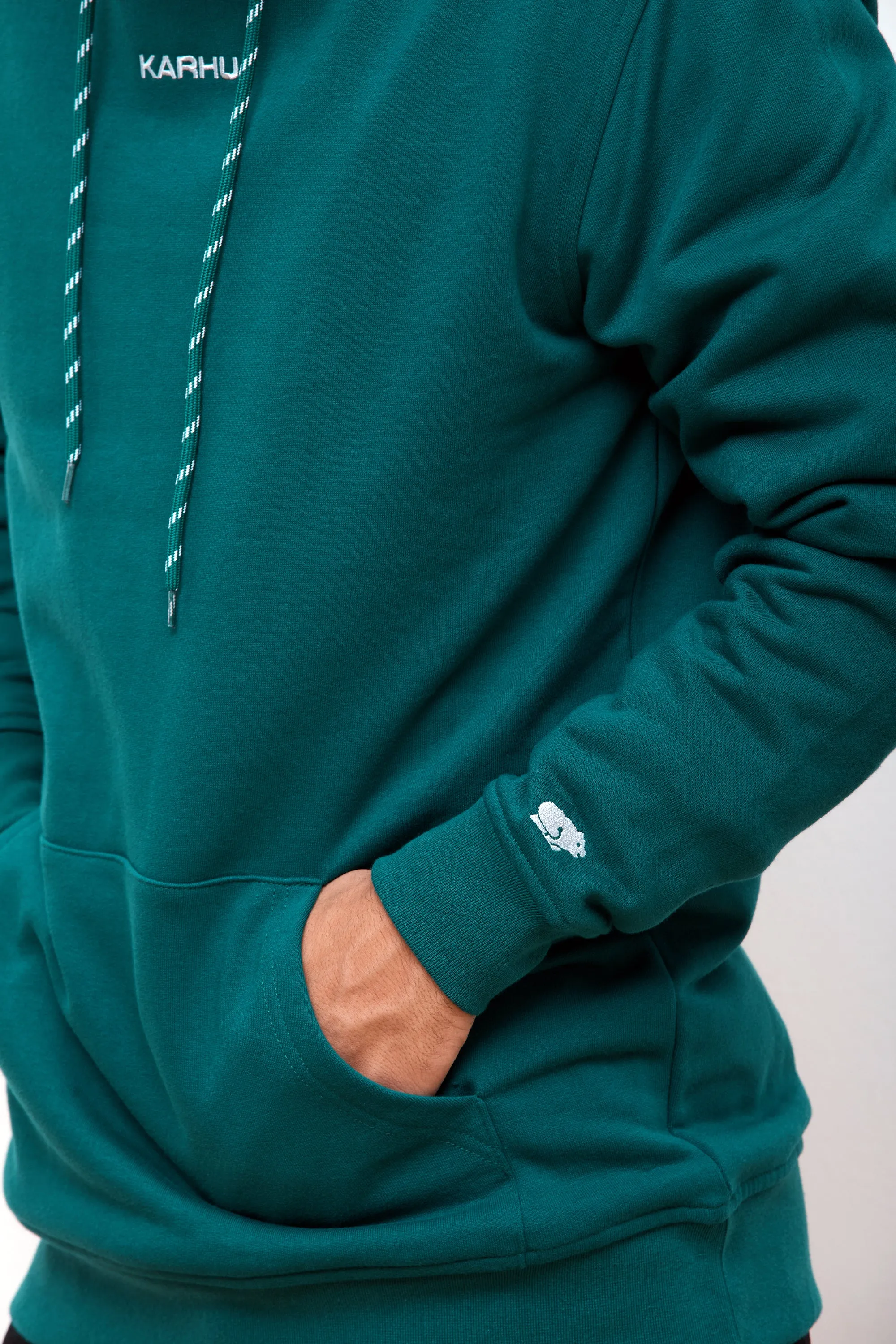 Logo Hoodie Aventurine/Foggy Dew