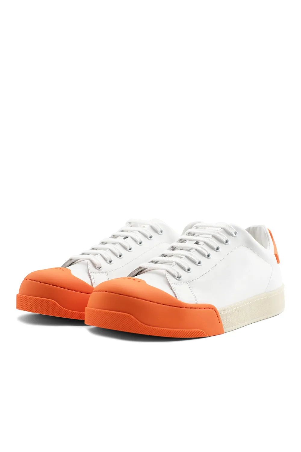 Marni Dada Bumper Sneaker 'Lily White/Orange'