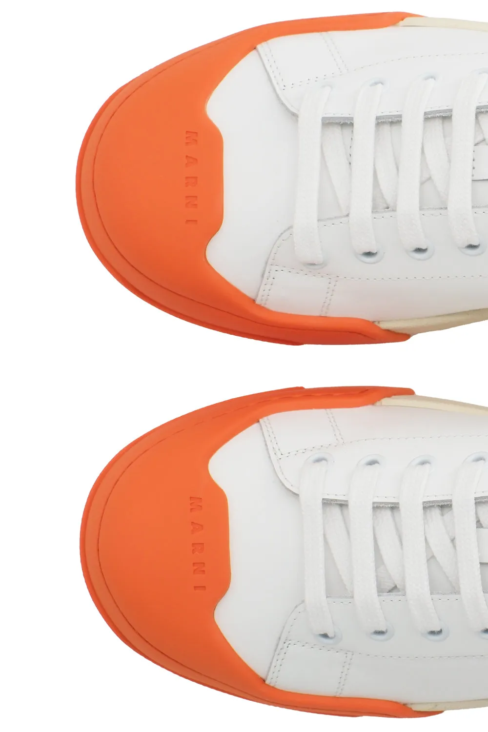 Marni Dada Bumper Sneaker 'Lily White/Orange'