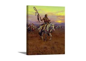 Medicine Man | Charles Russell Masters Classic Art in Gallery Wrapped Canvas | Various Sizes