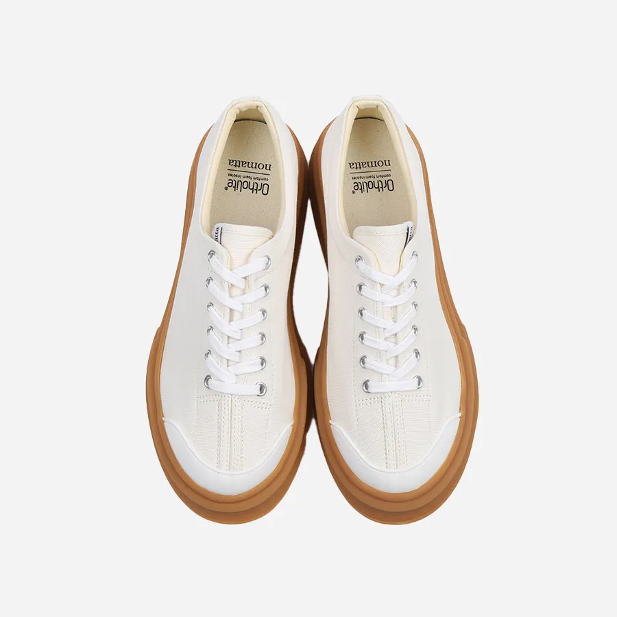 NODE DECK SHOE - WHITE/GUM