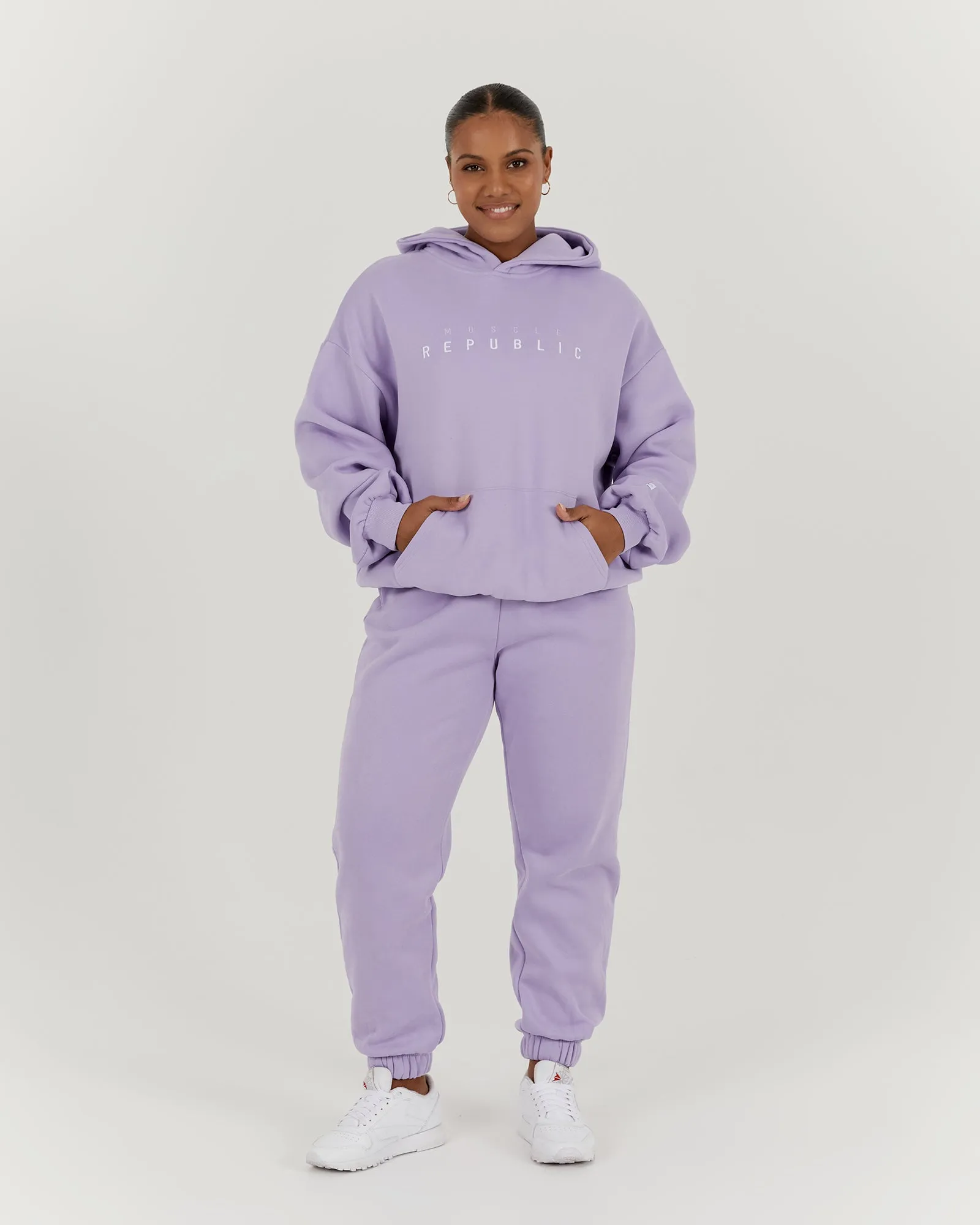 OVERSIZED HOODIE - LAVENDER