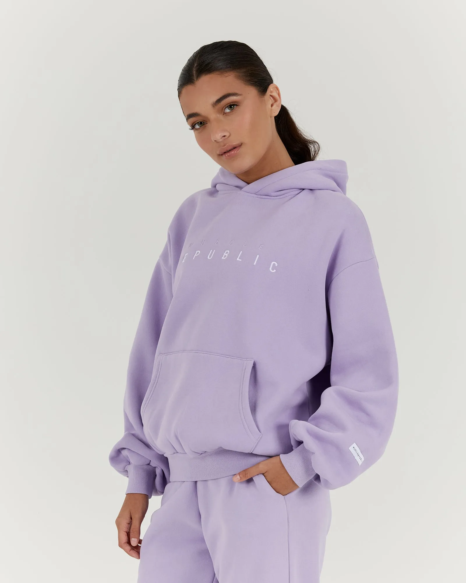 OVERSIZED HOODIE - LAVENDER