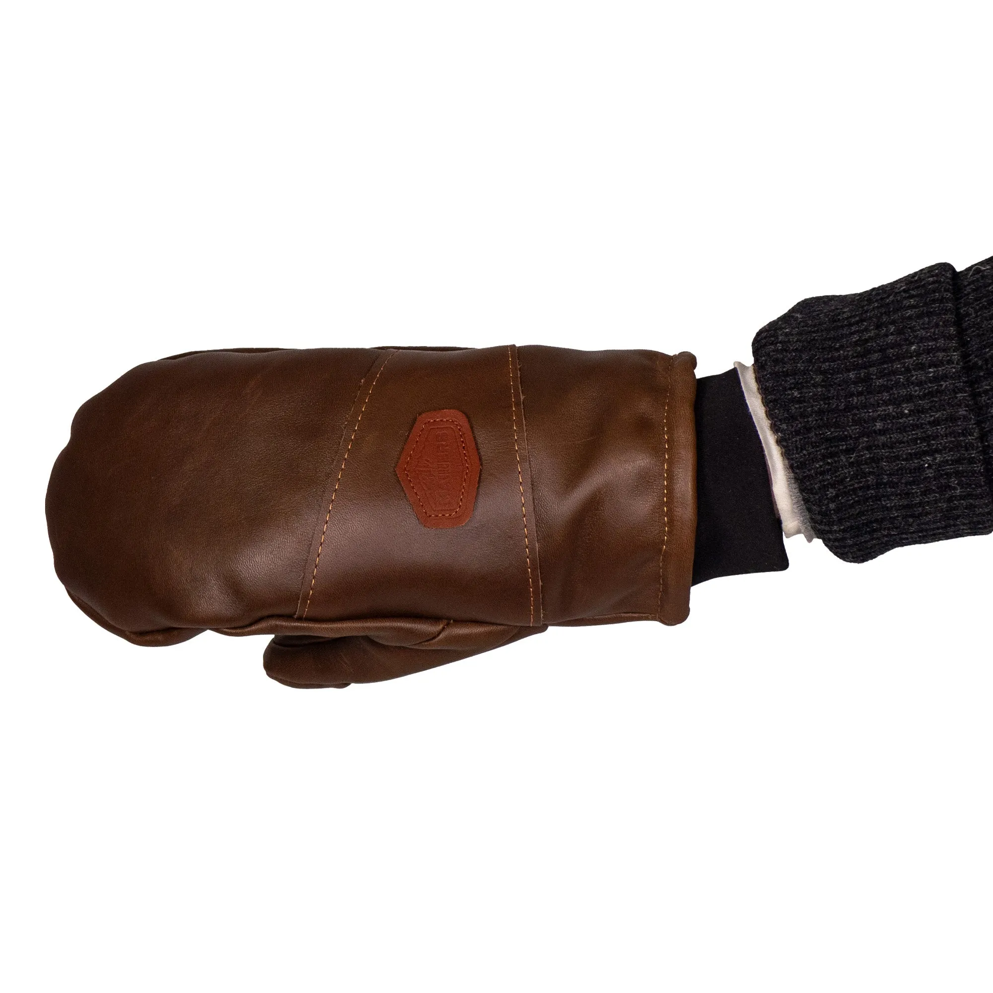 Peaks All-Leather Mitts