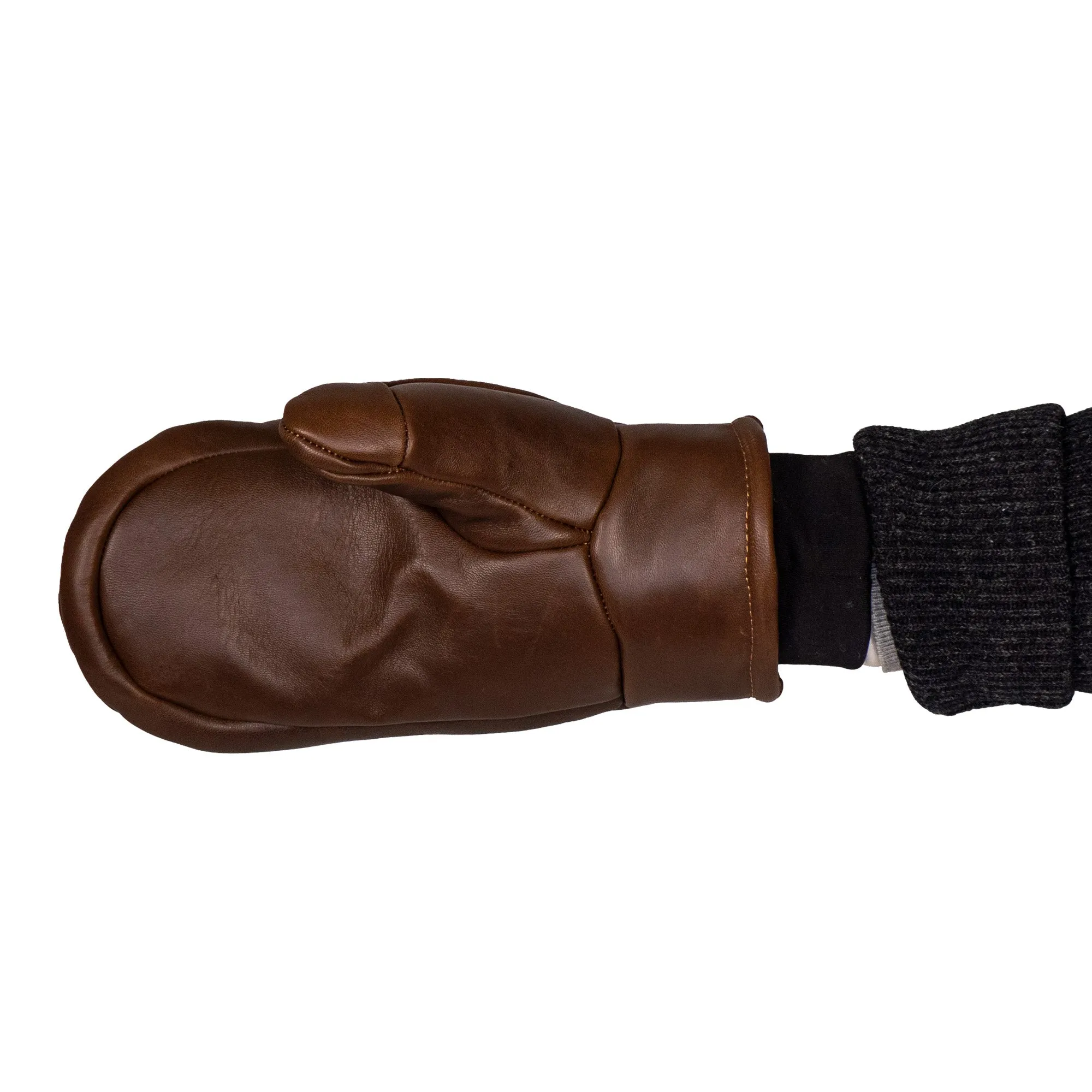 Peaks All-Leather Mitts