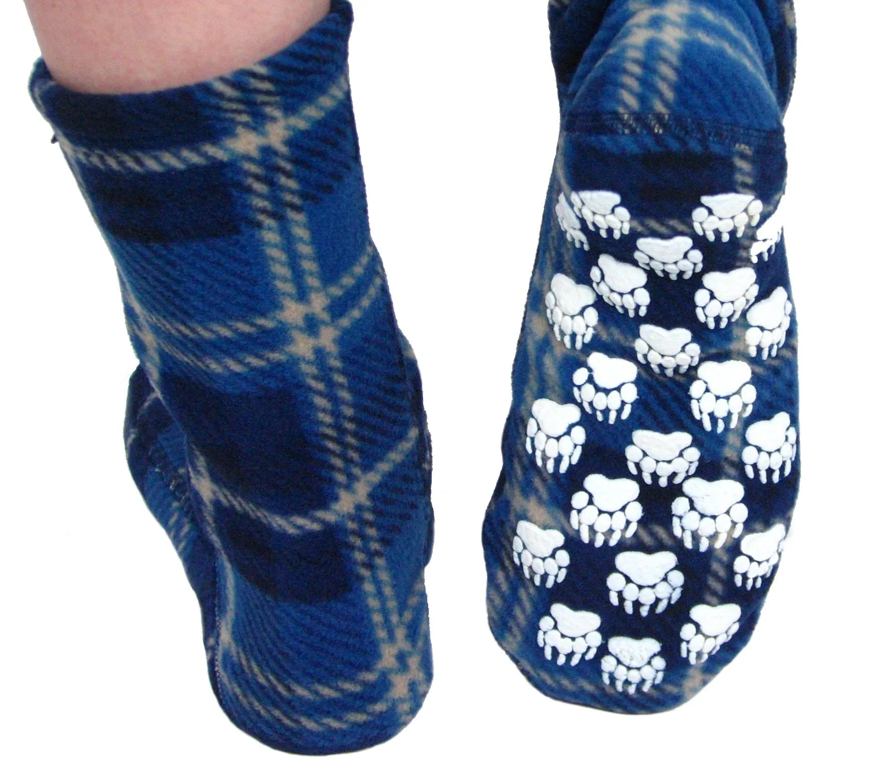 Polar Feet SUPER STRETCHY Fleece Socks - Flannel