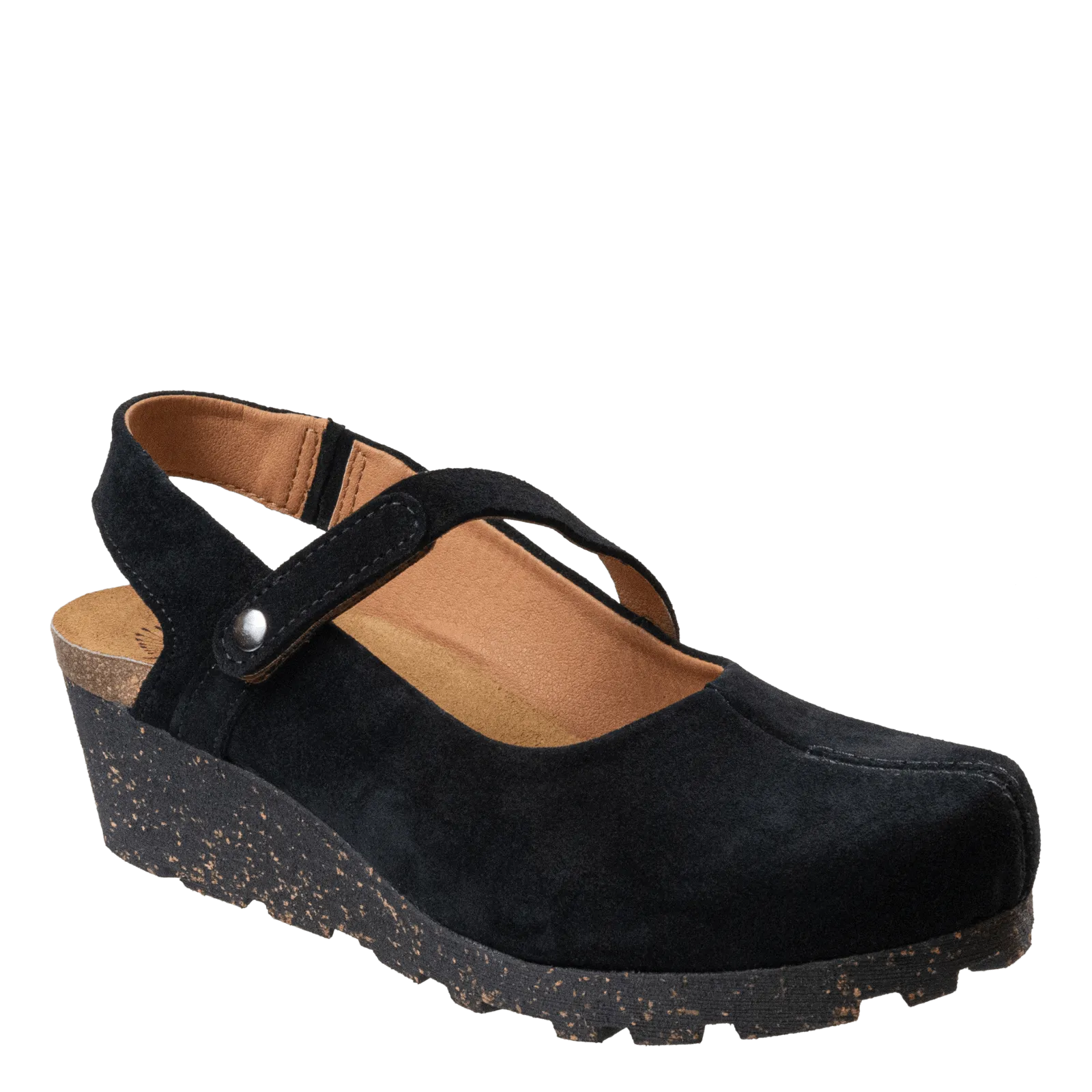 PROG in BLACK Wedge Clogs