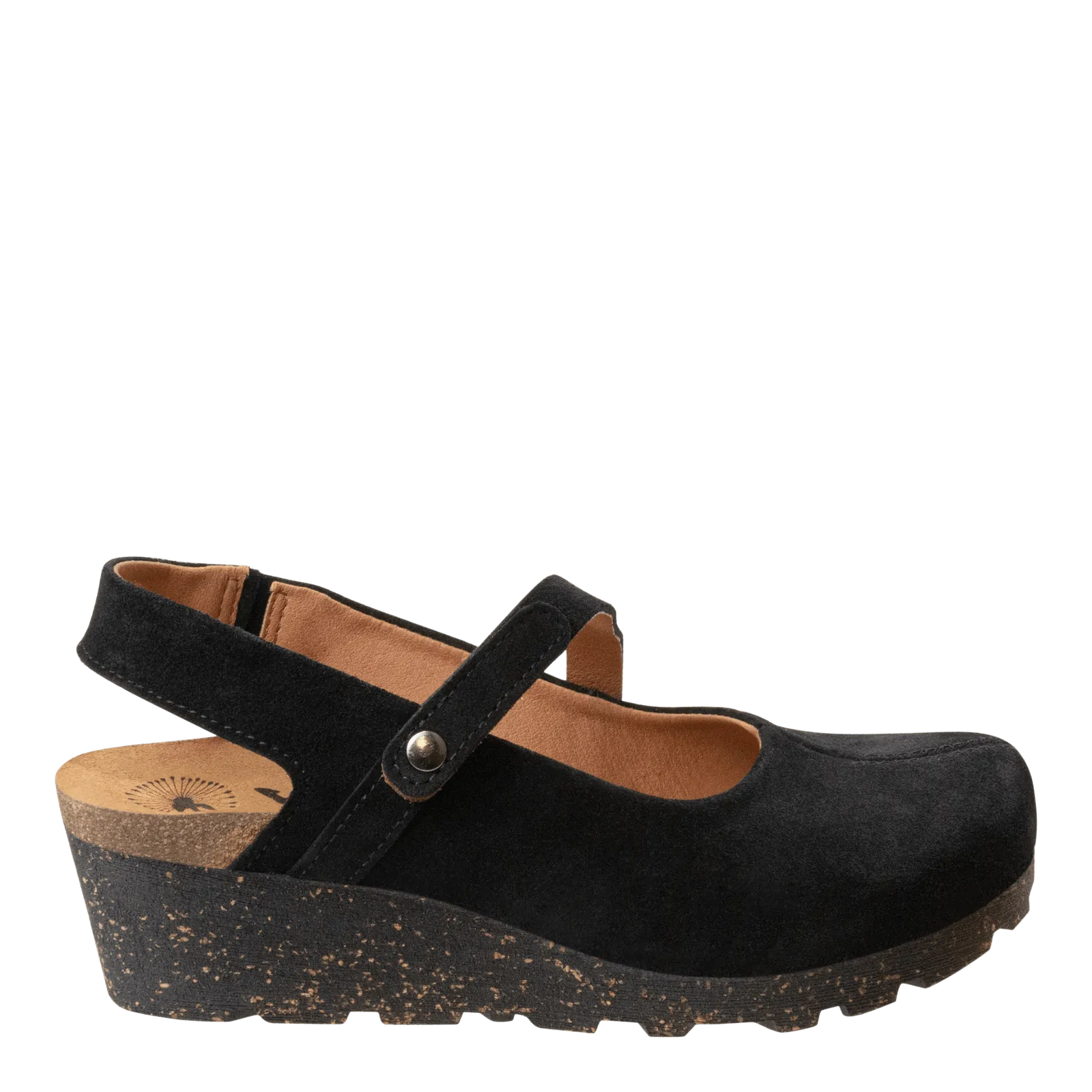 PROG in BLACK Wedge Clogs