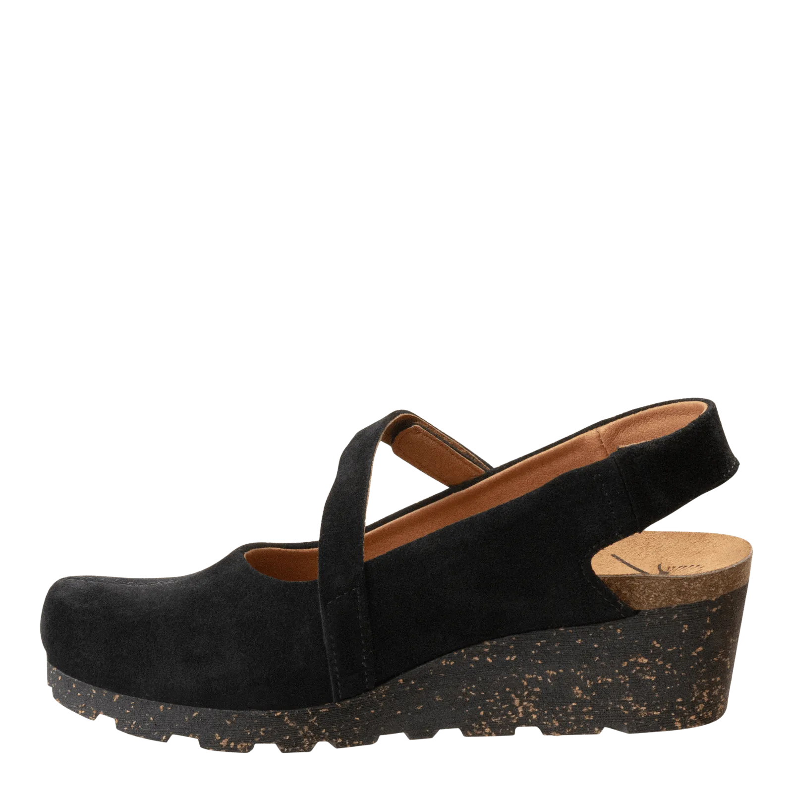 PROG in BLACK Wedge Clogs